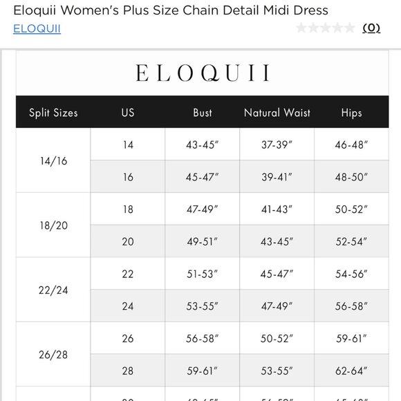 Chocolate Brown Chain Detail Halter Midi Eloquii Dress 16 - Picture 14 of 14